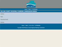 Tablet Screenshot of mcplan.org